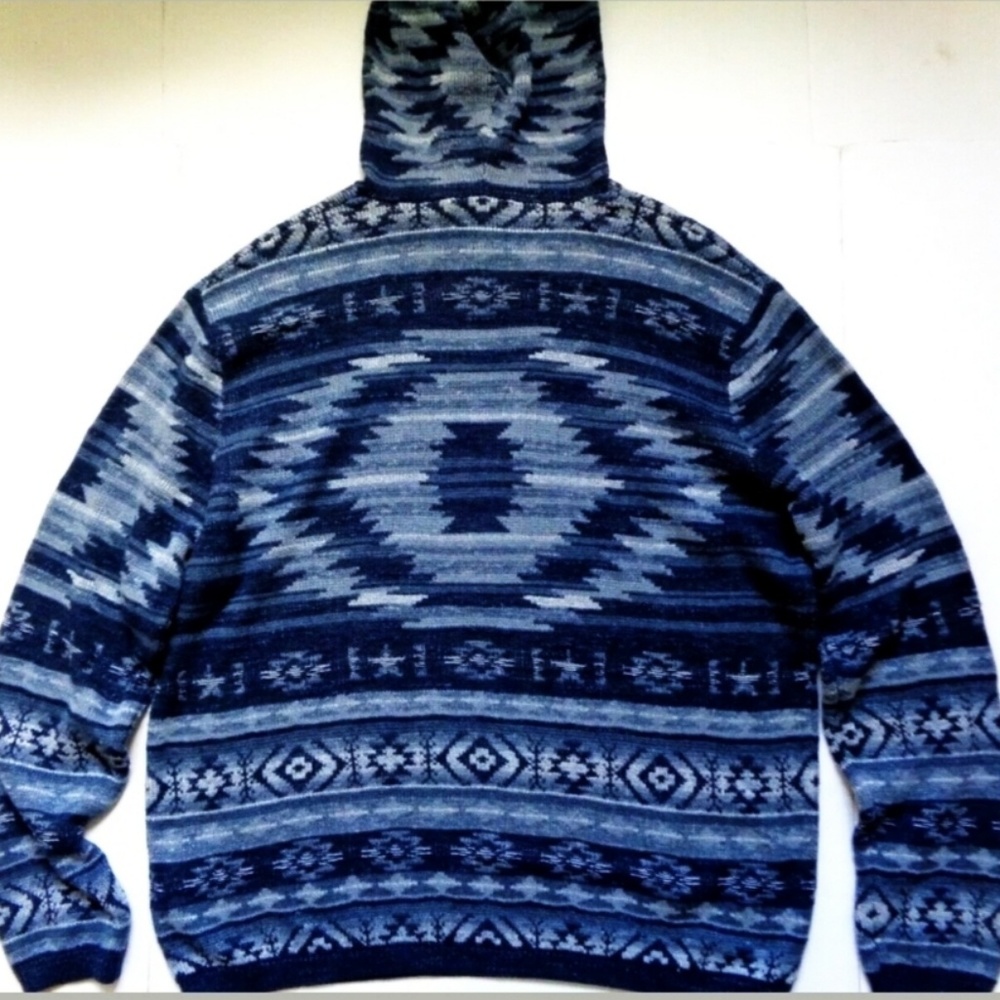 ‼SOLD‼ Polo Ralph Lauren Native Patchwork Beacon - Picture 4 of 8
